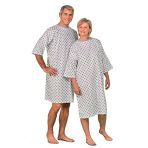 AMIBIS Hospital Gown Promo - Operating Gown Back Closure - Price for Lot of 3 - One Size