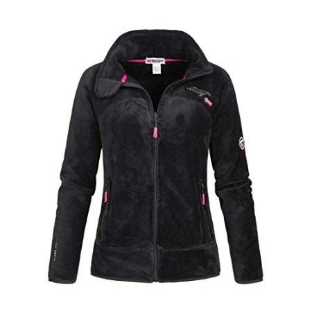 Geographical Norway Upaline Veste Polaire Femme (L, Noir)