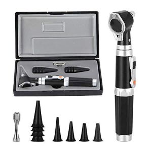 Mini Otoscope Oreille, Bysameyee Grossissement Diagnostic Inspection Scope de l'oreille avec LED Illumination Directe - Outil Sain pour Médecin