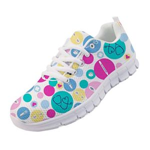 Chaqlin Infirmière Casual Sneaker Softs Chaussures à Lacets pour Femmes Dames modèle Mignon Appartements Formateurs Taille 40