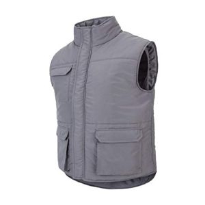 Velilla 205901 Gilet Matelassé Multipoches Gris Taille L