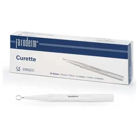 Faroderm Curette 7 Mm - Precision Medical Tool