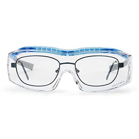 SolidWork SOLID. Protective Glasses for Glasses Wearers | Safety Goggles with Integrated Side Protection