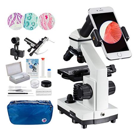 MAXLAPTER 2000x Laboratory Mobile LED Microscope