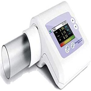 Mobiclinic, Spiromètre Portable, Mod. MBS10, Marque Européenne, Avec Écran, Mesure de l'État Pulmonaire