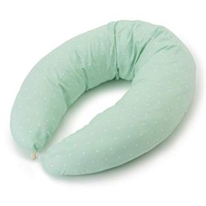 Lumaland Coussin D'Allaitement XXL Longueur 190cm, Diamètre Max. 37cm | Matériau Écologique, Respirant et Hypoallergénique | Coussin Pour Dormir