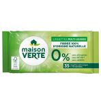 Maison Verte - Multi-Purpose Cleaning Wipes 0% 35 Pieces - Biodegradable Wipes - Hypoallergenic - Allergen-Free - Additive-Free - Eco-Friendly