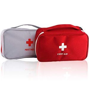 UIHOL Trousse de Secours,2PCS Trousse de Premier Secours Vide Sac de Médecine pour Activités de Plein Air, Sport, camping, Randonnée Secourisme ...