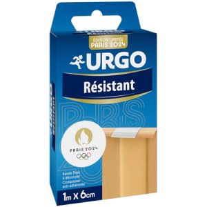 Urgo - Resistant Cut-to-Size Bandage - Fabric Band - Non-Adhesive Compress - 1m X 6cm