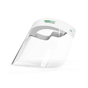 Medichief Quality Face Shield/Visor (Pack of 10) | Full Protection Visor | Transparent Face Shield with Anti-Fog Protection