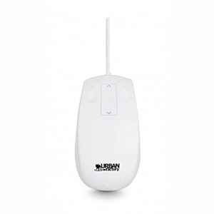 Urban Factory Souris Filaire Étanche Sanee (Blanc)