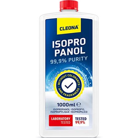 Isopropyl Alcohol 99.9% - Liquid Cleaner 1L