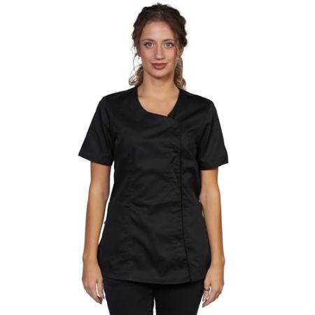 Fratelli D'Italia Blouse De Travail Noire Pour Femme - Modèle Été