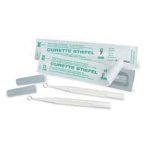 Stiefel - Sterile Disposable Dermatological Curette, Seamless Stainless Steel Blade, Ergonomic Handle, Size Ø 4 mm, Pack of 10 Curettes