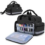 Trunab Medical Bag, Nurse Bag, Liberal Nurse Briefcase with Reflective Strip for Home Visits