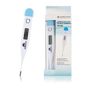 Mobiclinic Thermomètre Médical TH-02 avec Fonction Mémoire