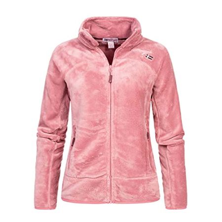 Geographical Norway UPALINE Lady - Polaire Chaude Douce Femme Confortable - Veste Hiver Chaud Femmes Doux - Sweat Épais Longues Manches - Pull Parfait pour tous les jours