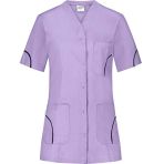 B-Well Silvia Blouse Femme Uniforme de Travail Manches Courtes Violet - X-Large