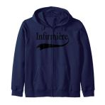 Infirmières Vêtement Tenue Cadeau Fille Femme Infirmière Sweat à Capuche