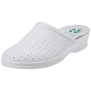 Poligono Pantoufles Sanitaires Femme, Pantoufles Professionnelles Fermées, Sabots Sanitaires, Chaussures Orthopédiques Confortables, Semelle Anat...