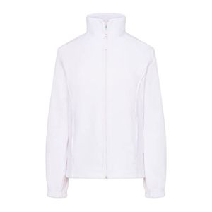 FYL Women's Fleece Jacket, White, L