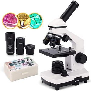 40X-2000X Monocular Compound Microscope for Kids and Adults