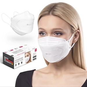 HARD Mask Masque respiratoire FFP2 | Fabriqué en Allemagne | Respirateur | taille standard | Filtration 99,5% | ÖKO-TEX | emballage scellé indiv...