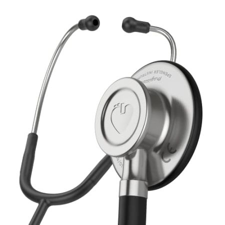 Spengler Magister II, Medical Diagnostic Stethoscope, Single Stainless Steel Chestpiece, Comfortable, Very High Acoustic Quality