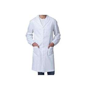 tessile astorino Blouse de travail blanche pour homme avec élastique aux poignets, chemise de laboratoire pour docteur, médicale, structure sanit...