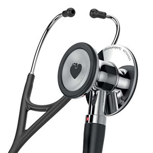 SPENGLER Cardioprestige II, Stéthoscope de Diagnostic Médical, Double Pavillon en Acier inoxydable, Qualité Acoustique Exceptionnelle, Confortab...