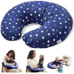 Niimo Nursing Pillow - Maternity Pillow - Positioning Pillow - Baby Pillow - Pregnancy Pillow - Multifunctional - 100% Premium Cotton Cover