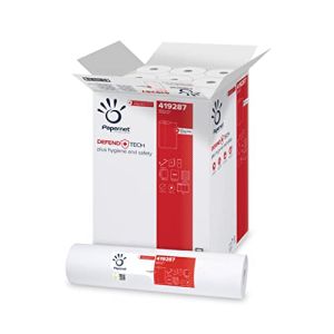 Papernet Defend Tech - Rouleau de Papier Médical 419287 - 9 Rouleaux 100% Cellulose avec Agent Antibactérien