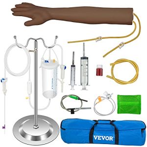 VEVOR Adult Intravenous Infusion Training Arm Dark Skin