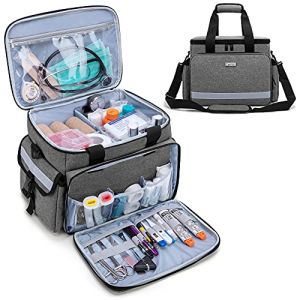 CURMIO Liberal Nurse Bag, Storage Bag for Emergency Medical Supplies, Convenient for Physiotherapists, Doctors, Healthcare Professionals