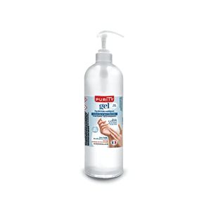 Flacon pompe de 1 litre - Gel Hydroalcoolique Purity 703 - Sans parfum