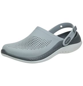 Crocs LiteRide 360 Clog Unisex, Light Grey and Slate Clogs, 38/39 EU