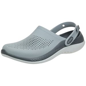 Crocs LiteRide 360 Clog Mixte, Sabots Gris Clair et Ardoise, 38/39 EU