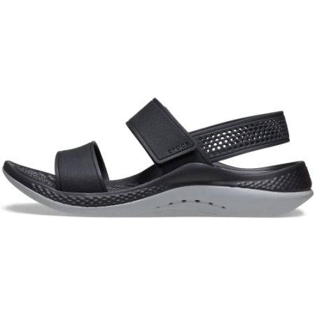 Crocs Femme Literide 360 Sandal W Sabot, Noir, 39 EU