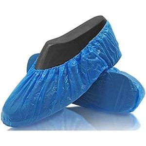 Protec44 - Set of 100/1000/2000 Disposable Shoe Covers CPE 3g – Waterproof Shoe Covers