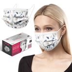 HARD 50 pcs Respirateurs jetables | Made in Germany | masque chirurgical de Protection Type IIR | certifié CE EN14683 | Filtratio 99,78% - Taille:...