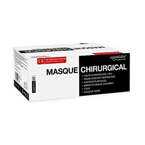 ORGAKIDDY MASQUE CHIRURGICAL TYPE IIR - ADULTE - NOIR