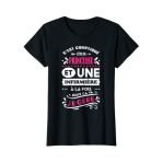 Femme Cadeau Anniversaire Princesse Femme Rigolo Infirmière T-Shirt