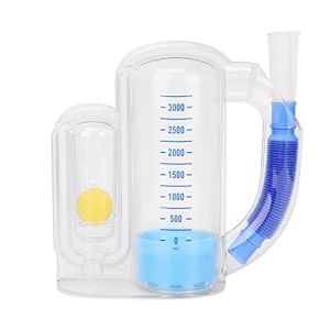 Exercice volumétrique de respiration, 3000ml Spirométrie Coach respiratoire pulmonaire respiration de capacités vitaux appareil de capacité vit...