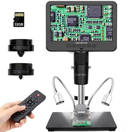 Andonstar AD246S Microscope Numérique HDMI 2000x Pour Adultes