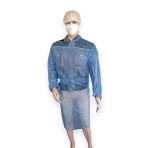 100 Disposable Care Overalls in Non-Woven PP - One Size, Non-Sterile