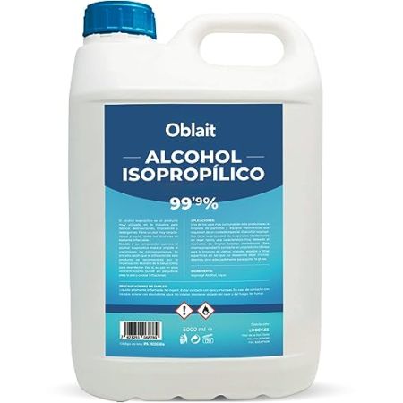 MUNTRADE Isopropyl Alcohol 99.9% | Isopropanol Liquid 5 L