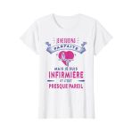 Cadeau Infirmière Humour Pas Parfaite Mais Infirmière Aide S T-Shirt