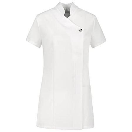 B-Well Marcella Elegant Professional Aesthetician Blouse