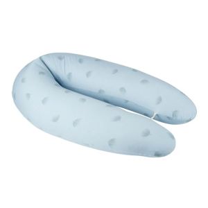 Coussin d'Allaitement et de Grossesse B.LOVE Wind Blue – Confort et Sécurité