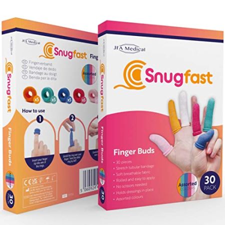 Snugfast Lot de 30 Pansements Tubulaires Couleurs Assorties